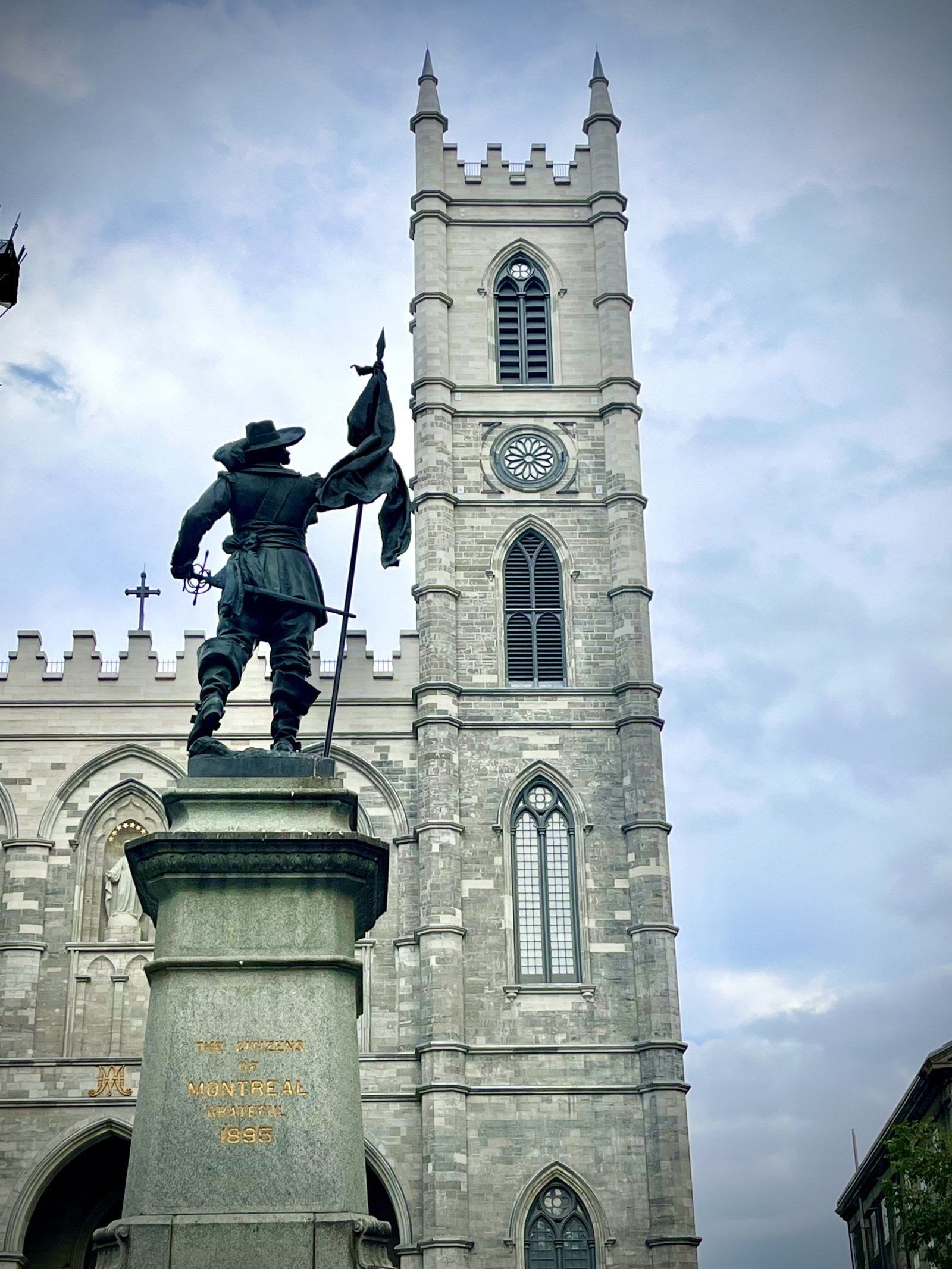 Basilika Notre-Dame in der Altstadt von Montreal.