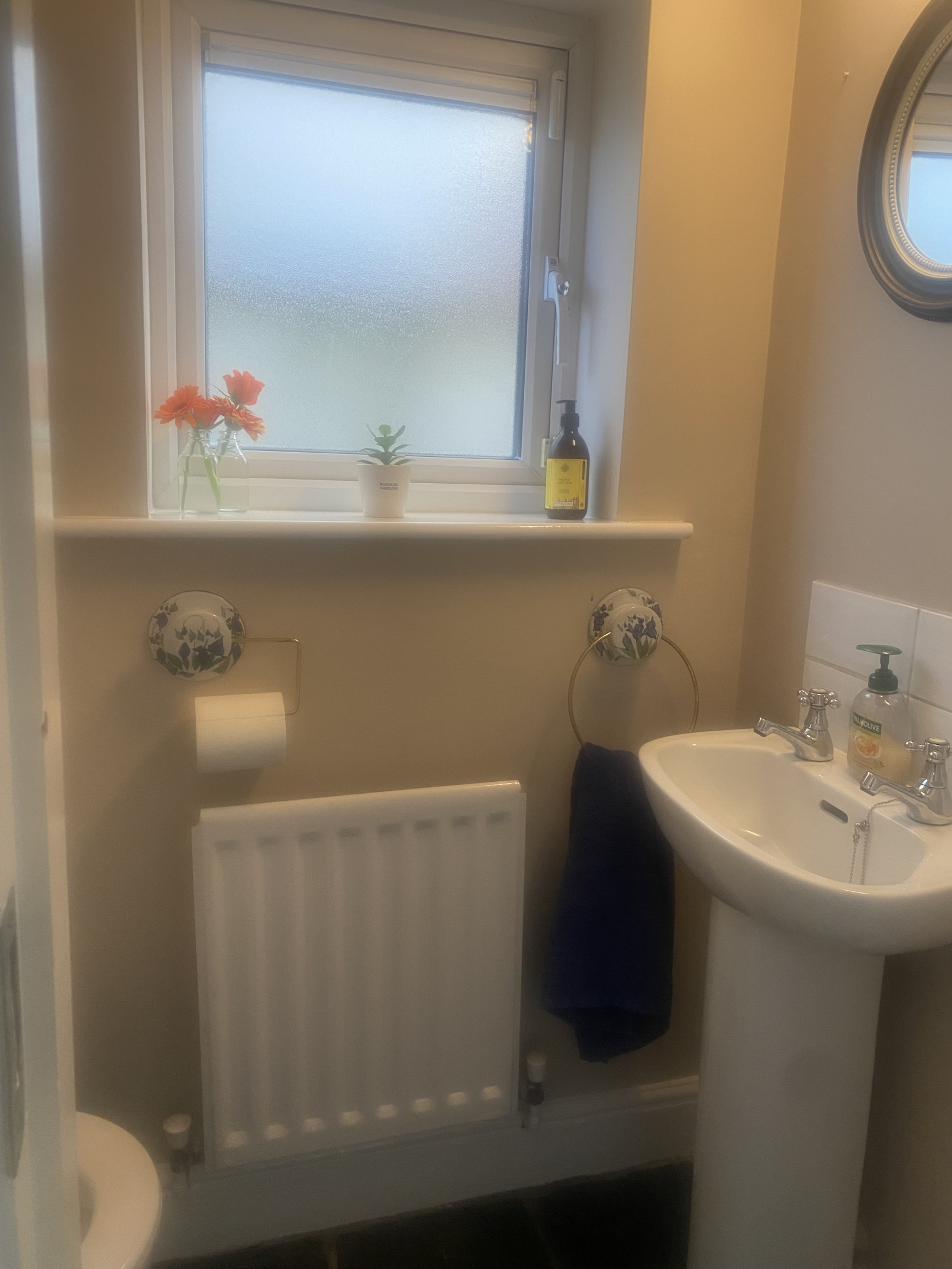 Banheiro no andar de baixo