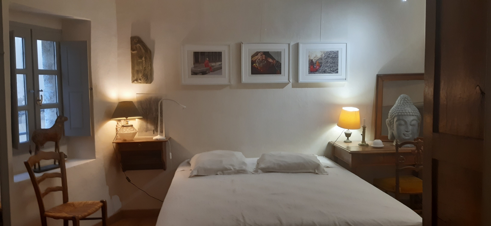 Bedroom 1, with private toilet and shower