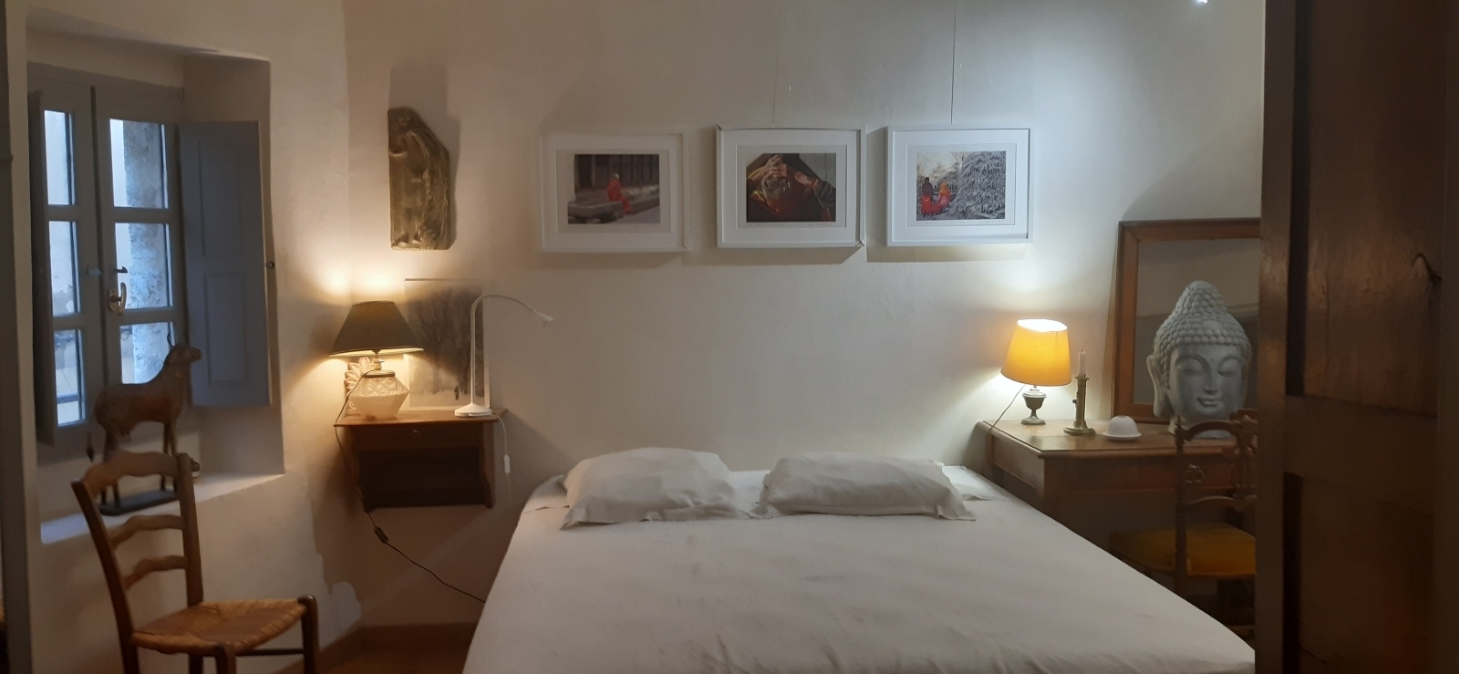 Bedroom 1, with private toilet and shower
