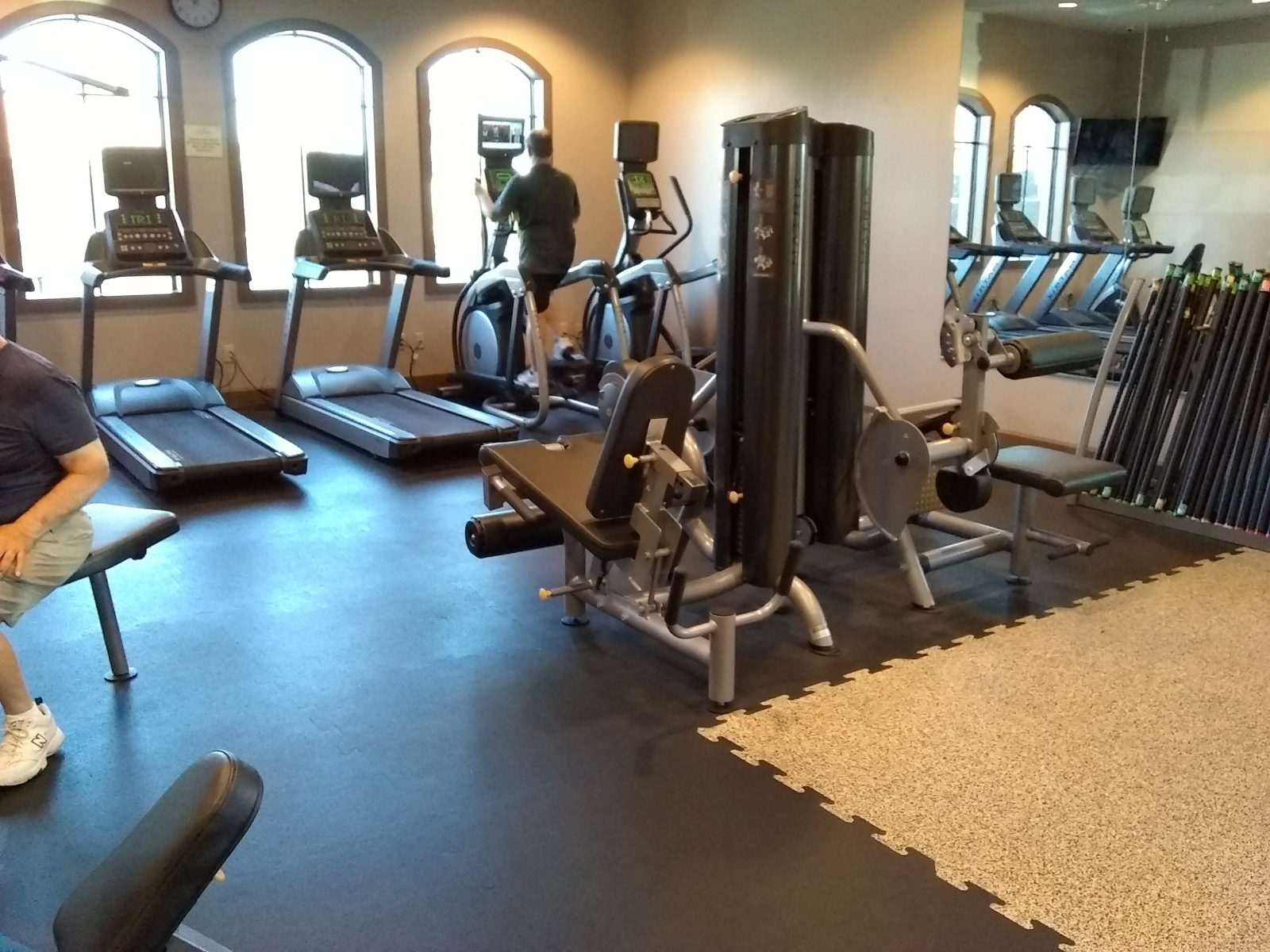 Free use of all fitness equipment