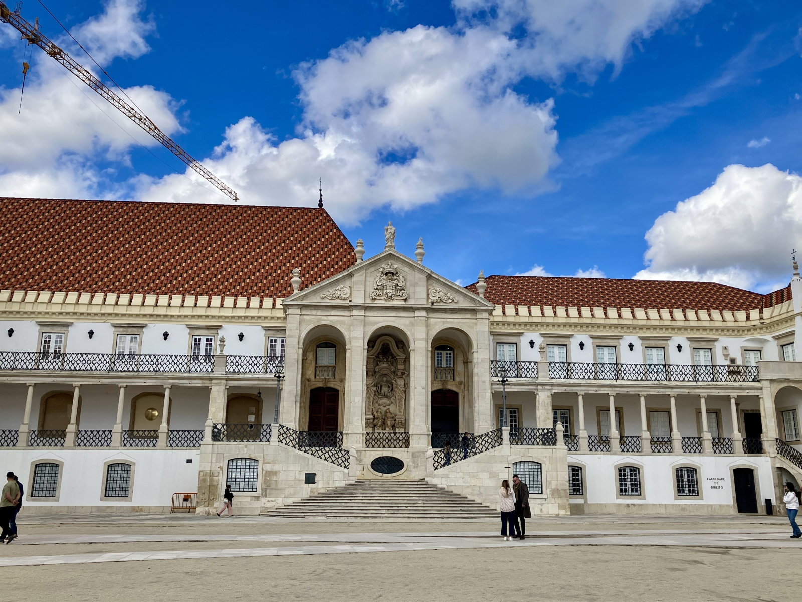 Law Department of Coimbra University - right next to the famous Joanina Library