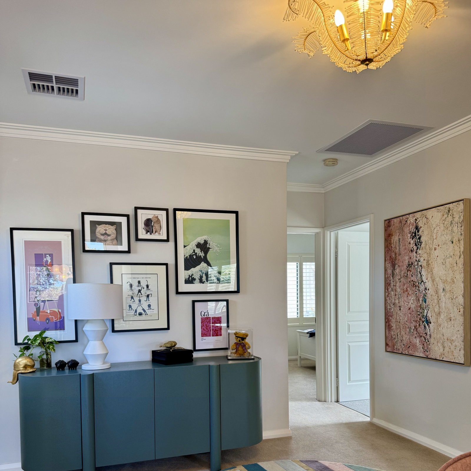 Treppenabsatz im Obergeschoss