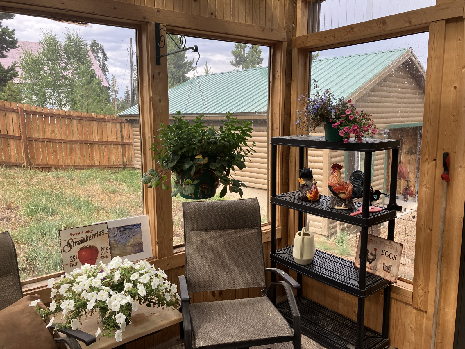 Enclosed porch