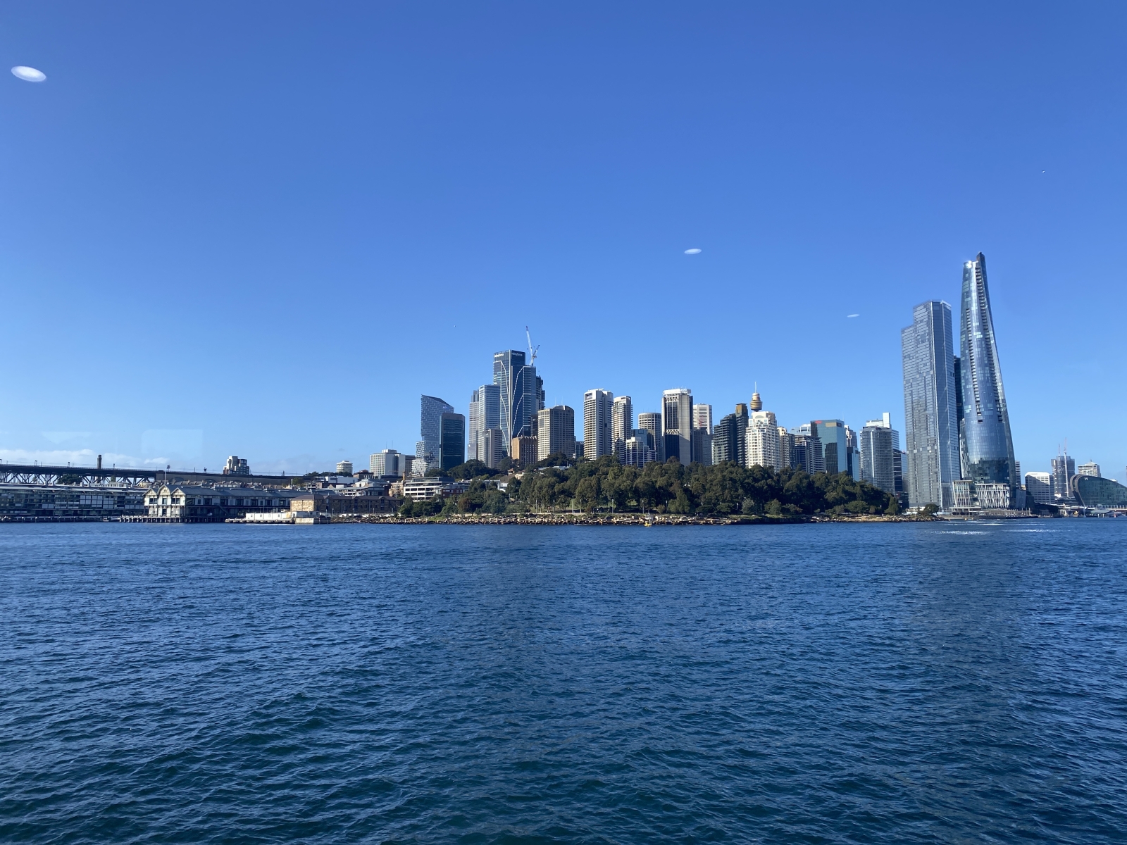Catch the ferry from McMahons Point to Barangaroo or Circular Quay. McMahons Point ferry is a 15 minute walk.