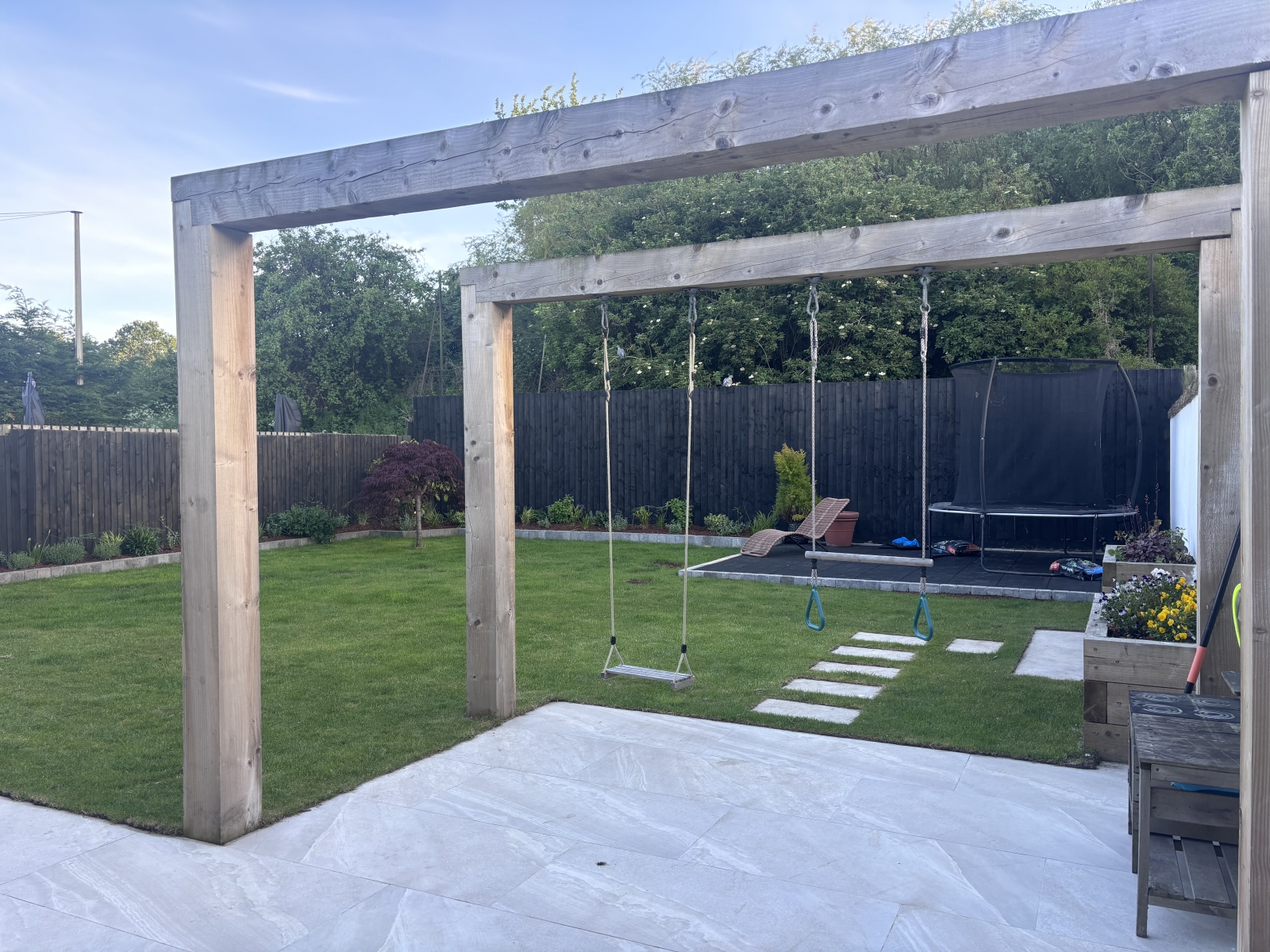 Back garden