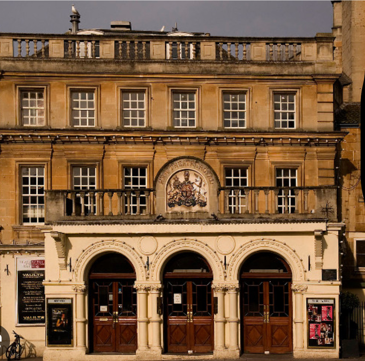 Our beautiful Theatre Royal. Lots of productions have a short run here before beginning in the West ...