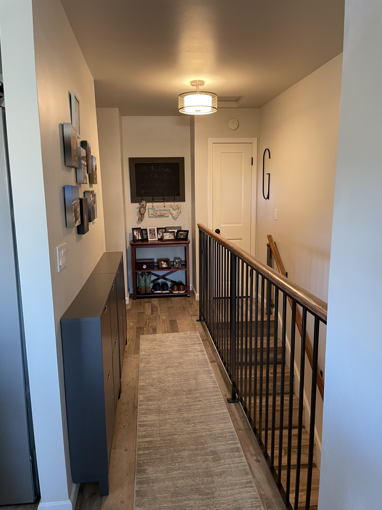 Trap is voorzien van een kinderhekje.