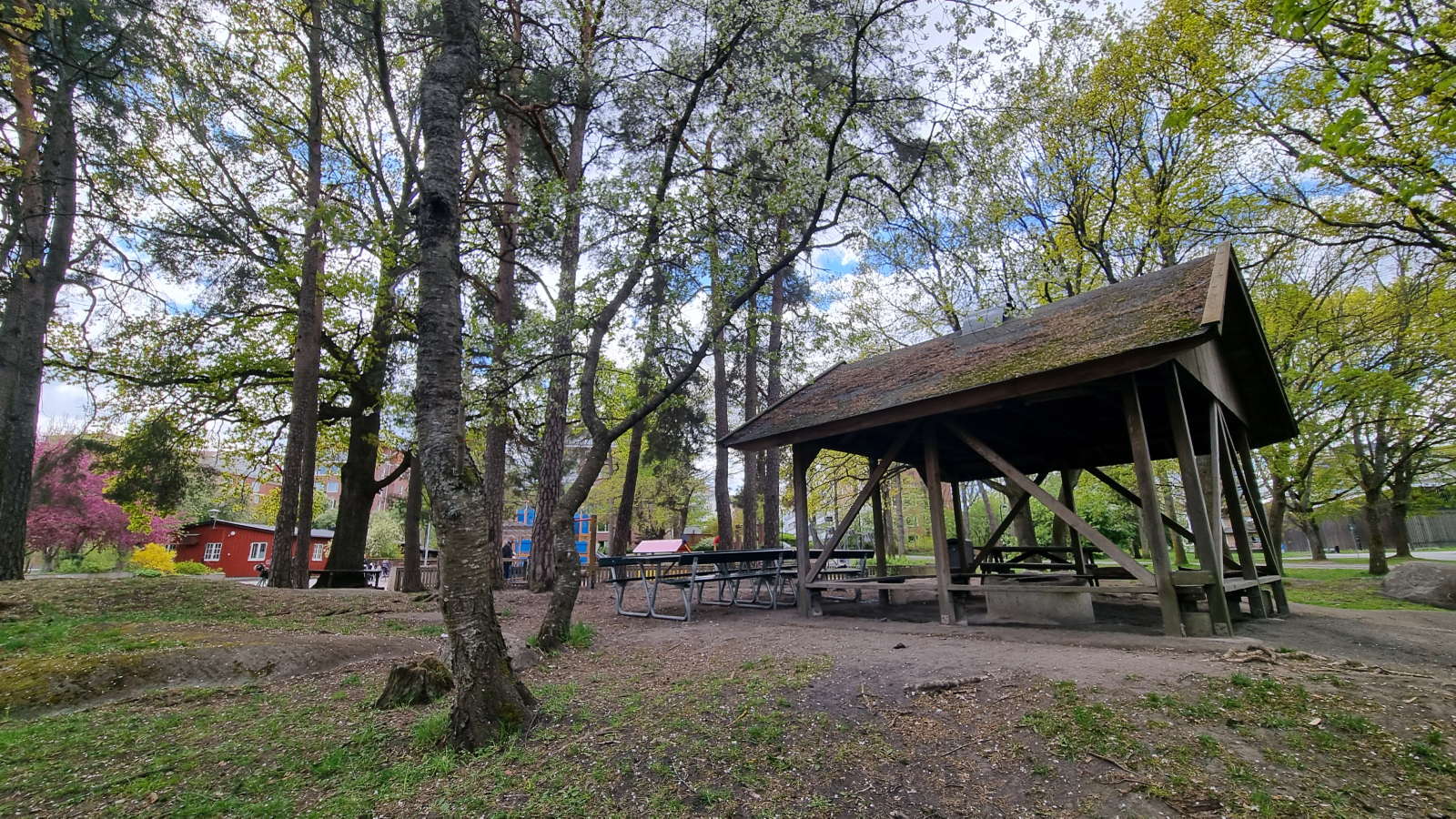 Espace barbecue à Byparken