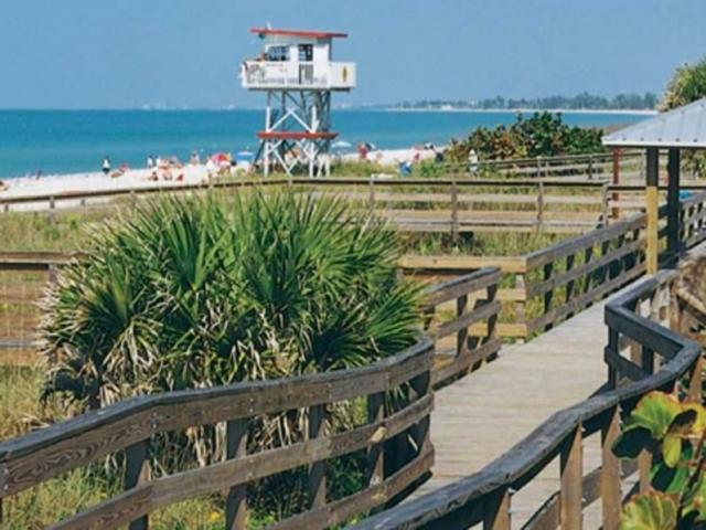 Nokomis Beach. Watch the parade of boats going back and forth between the intercoastal and the Gulf of Mexico from your seat on the beach.