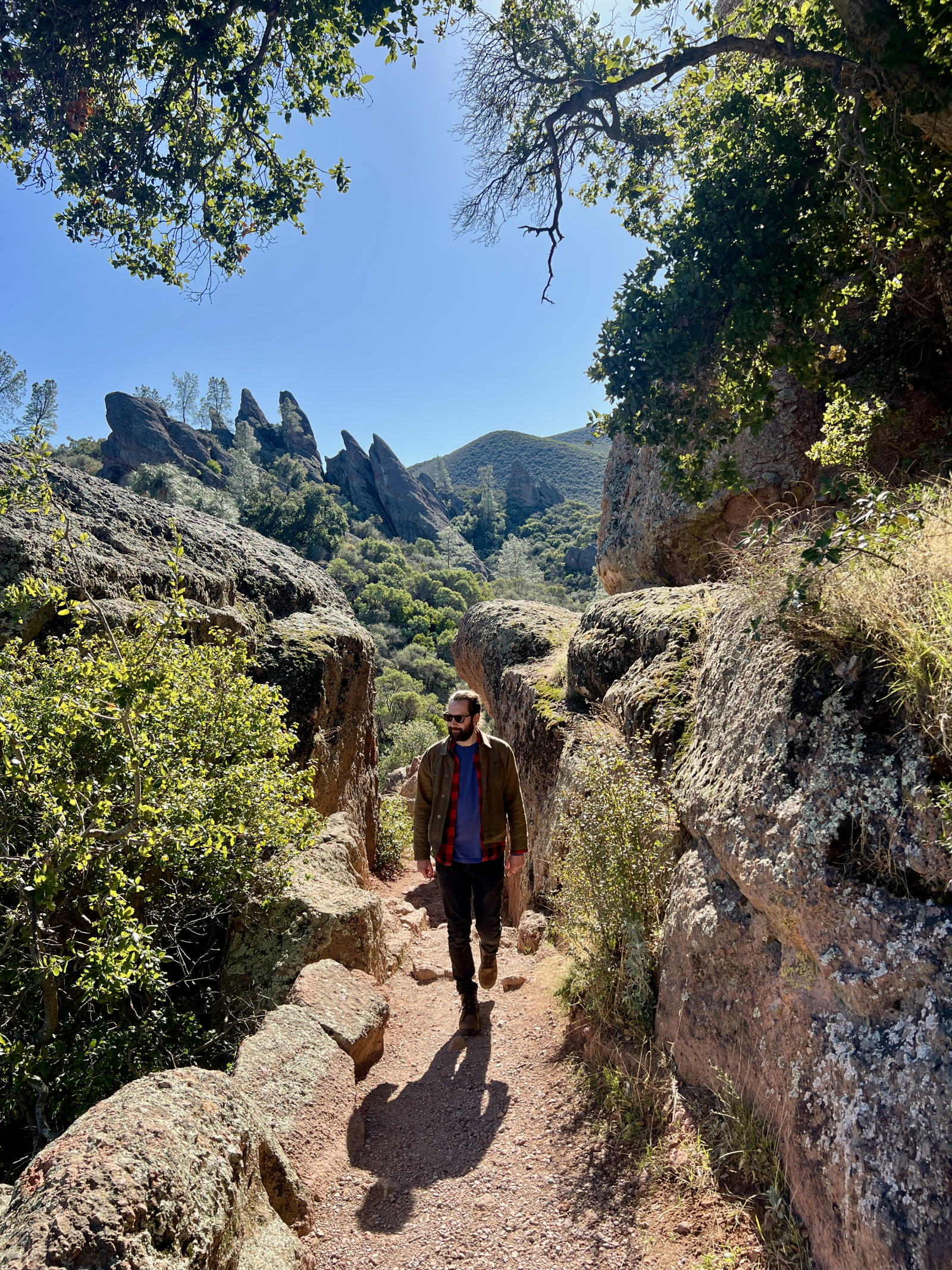 Wandelen in Pinnacles National Park - een gemakkelijke dagtocht.