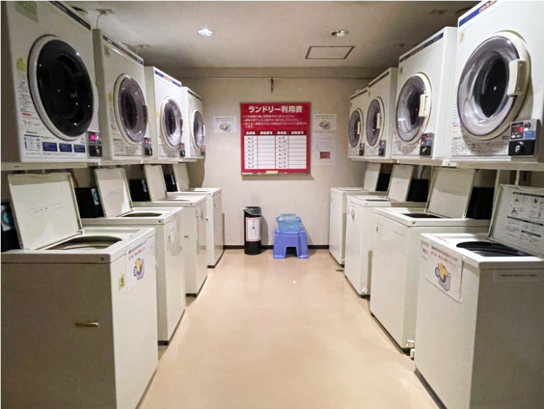 Münzbetriebene Waschmaschinen