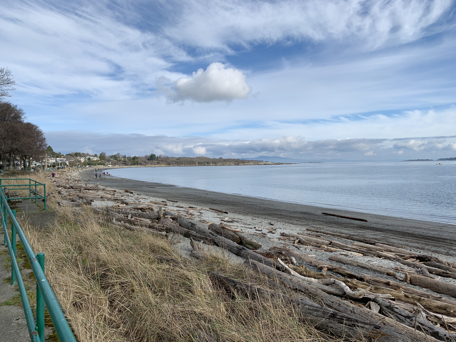 Willows Beach.  Steps from our home.