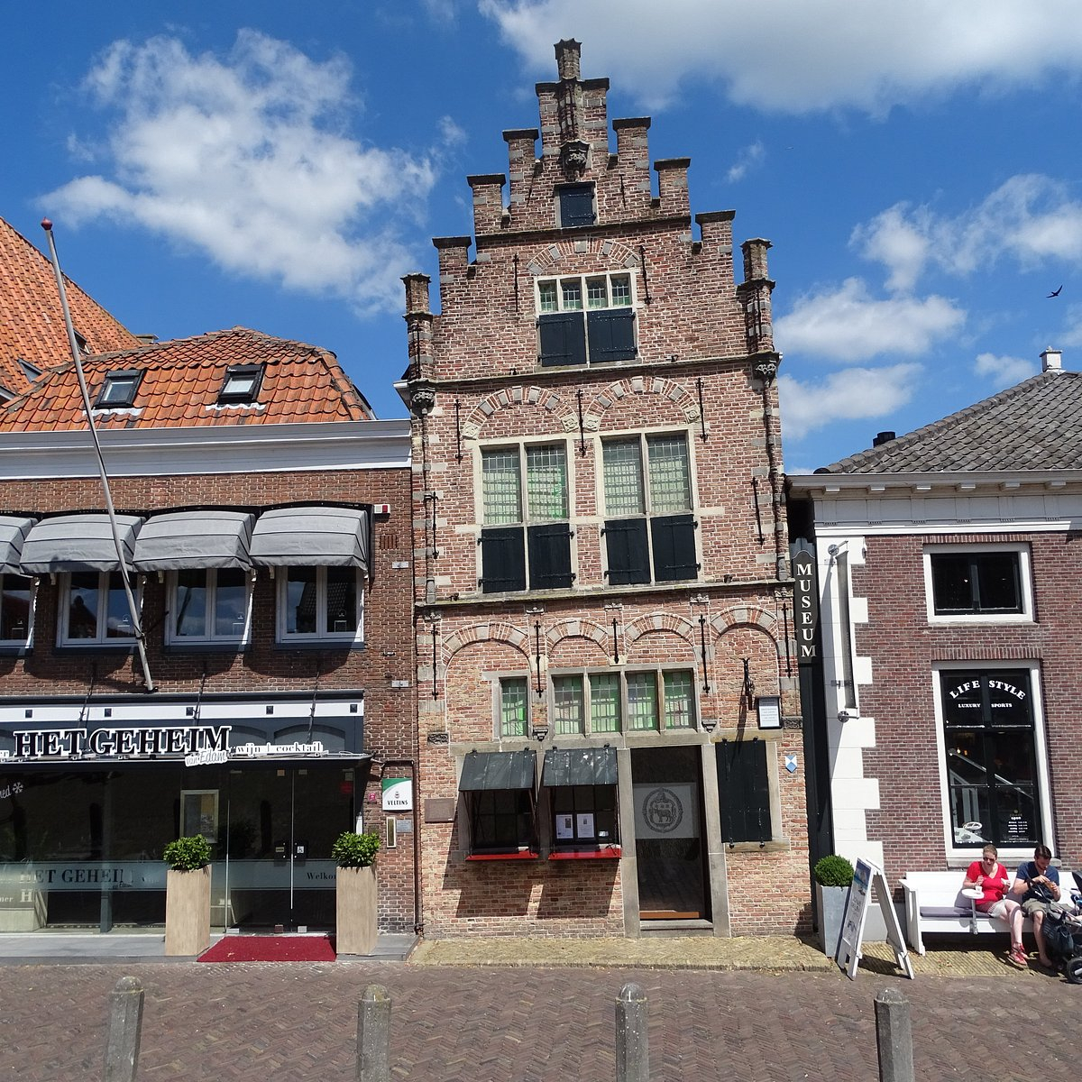 Edam (cheese town and floating cellar museum). Less than 15 mins by car.