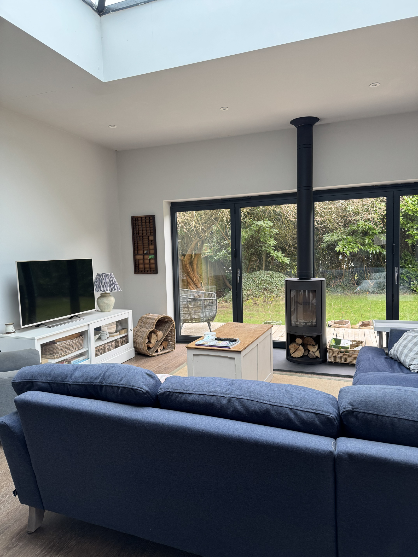 Open plan family room