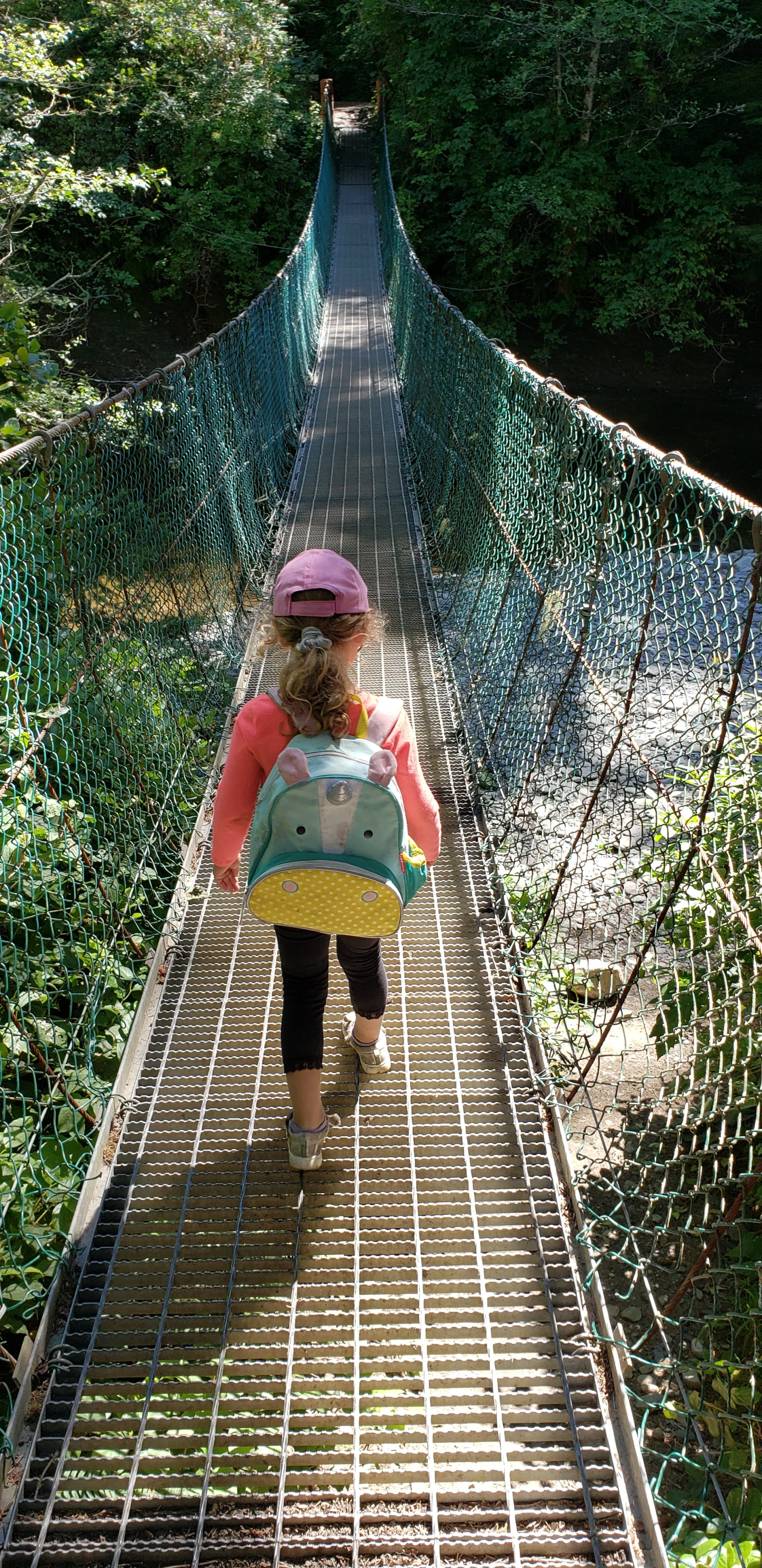 Sombrio Beach Hangbrug, Juan de Fuca Trail