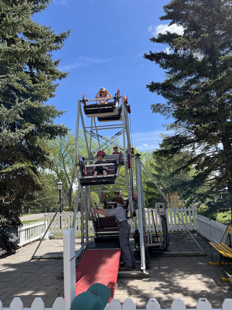 Heritage Park, walking distance from the house