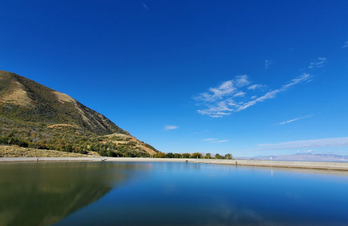 Spanish Oaks Reservoir. 12 minutes away. Fun place to swim and fish.