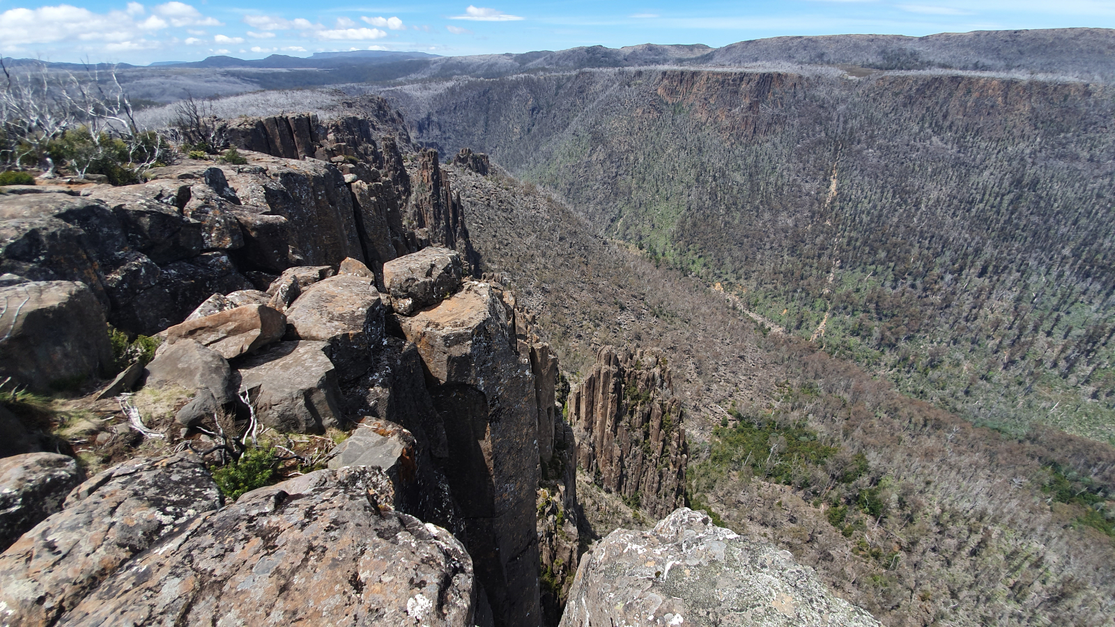 Devils Gullet, une superbe promenade locale.