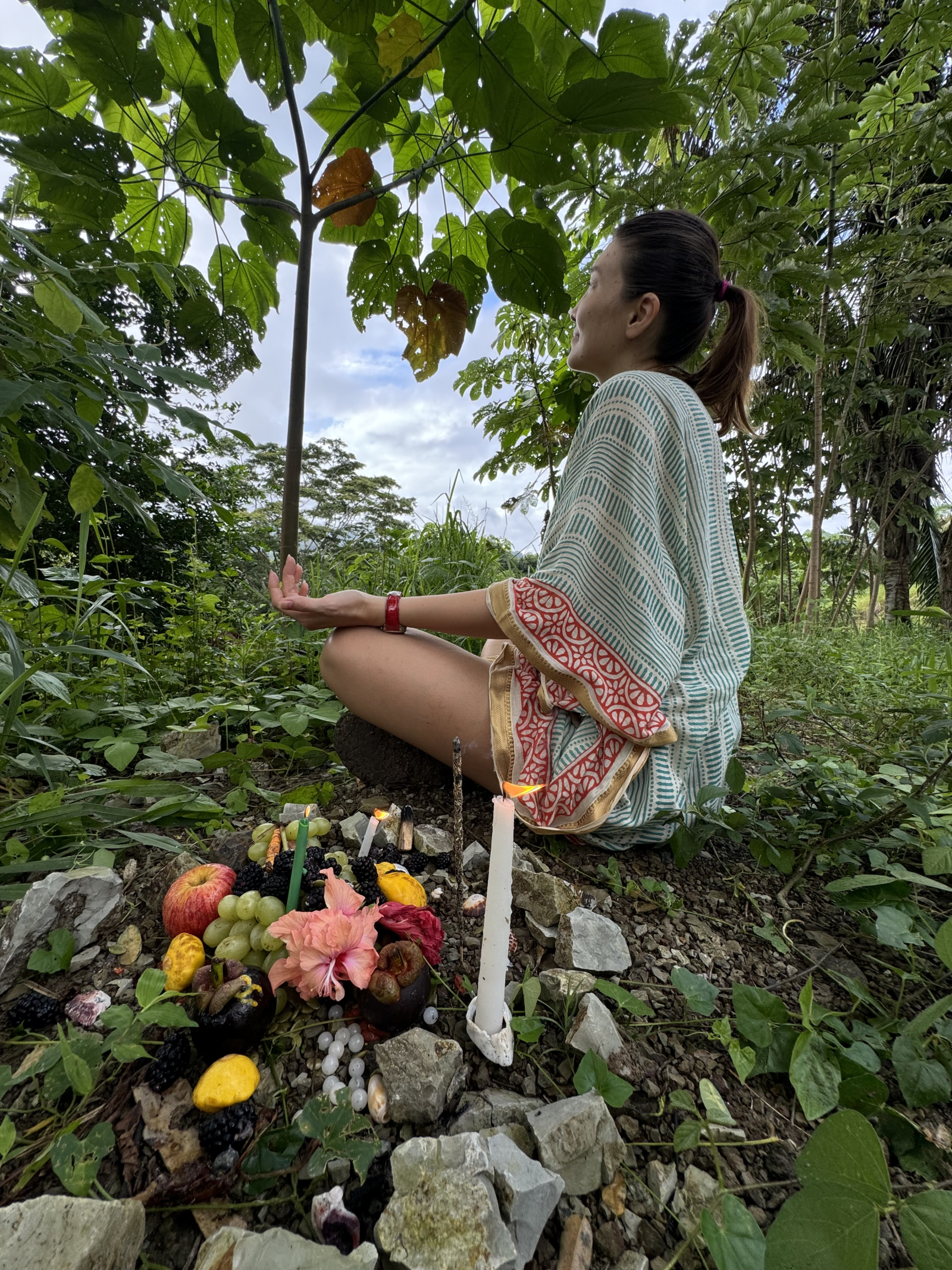 Un poco de tiempo de meditación con la naturaleza🧘 ♀️