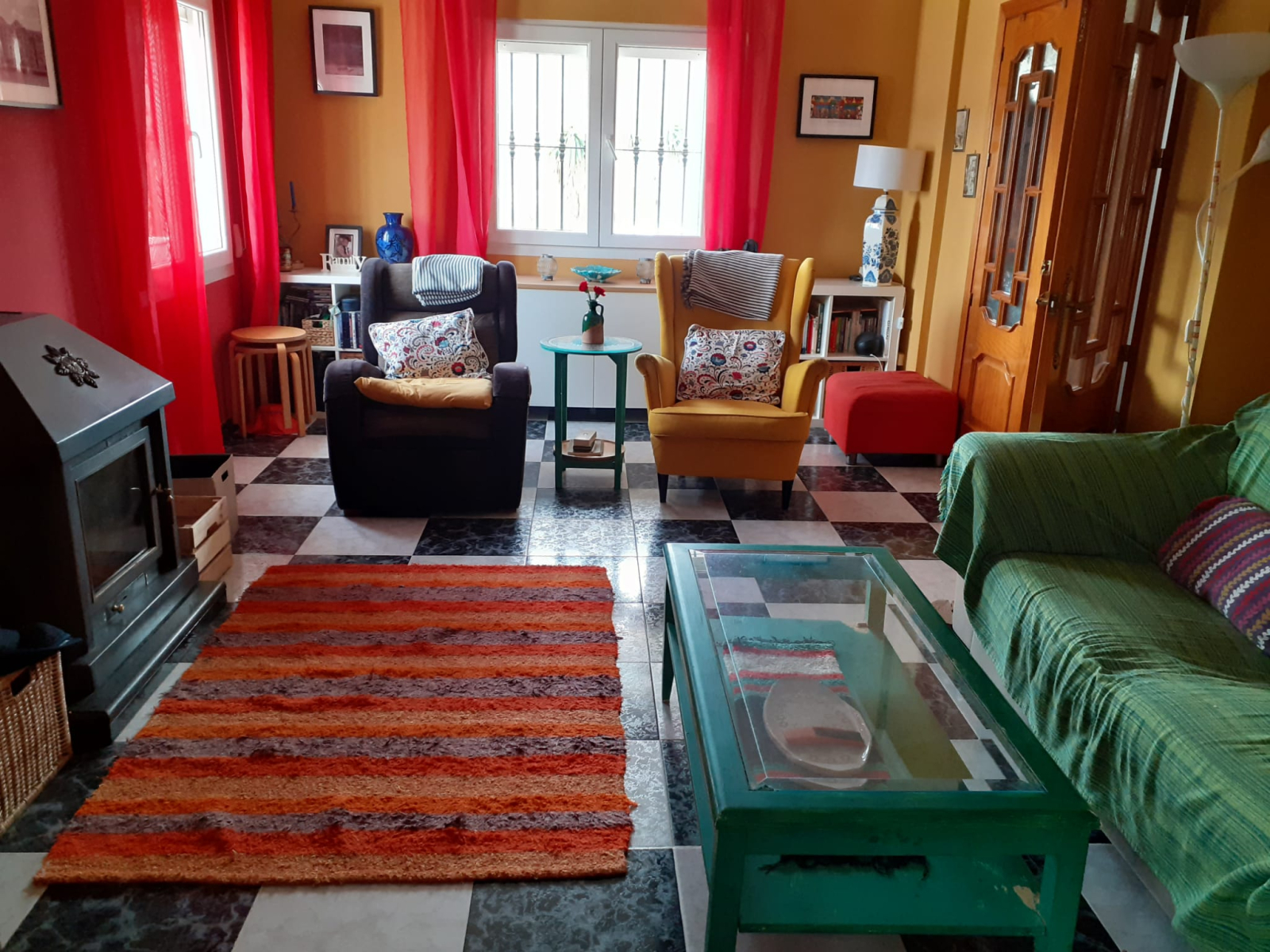 Familienhaus auf dem andalusischen Land