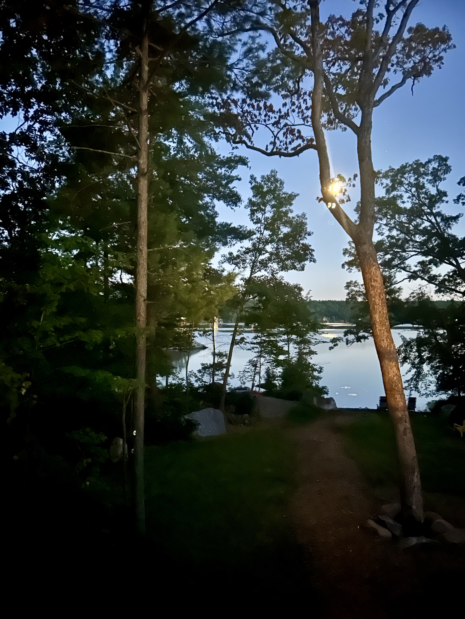 Modern family cottage on the lake in the Kawarthas, Ontario