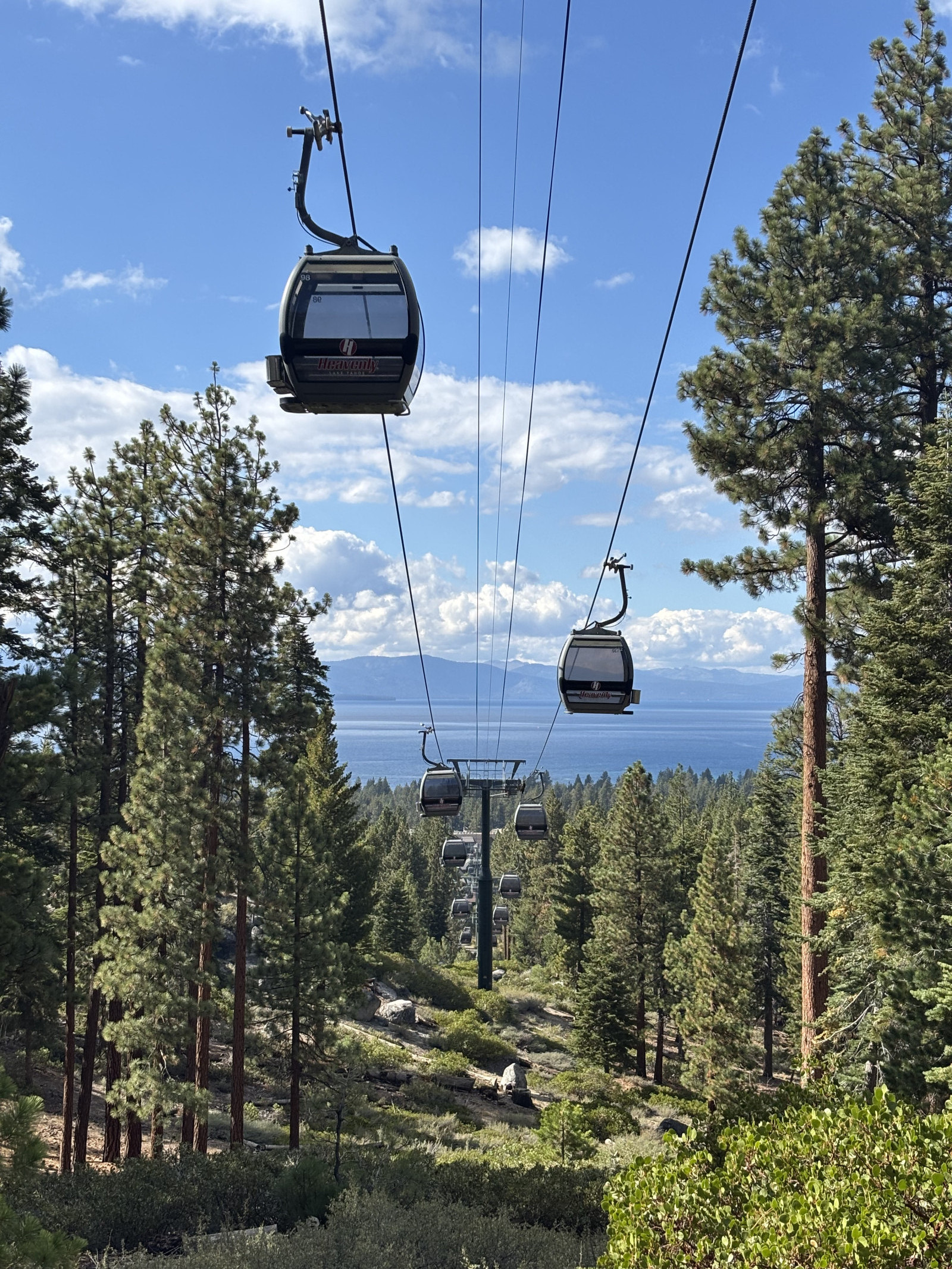Heavenly Village gondola is right outside the resort's back door
