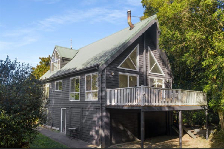 Vista de la casa al acercarte