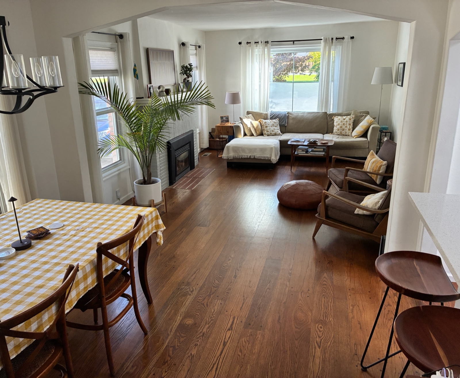Wohnzimmer + Esszimmer