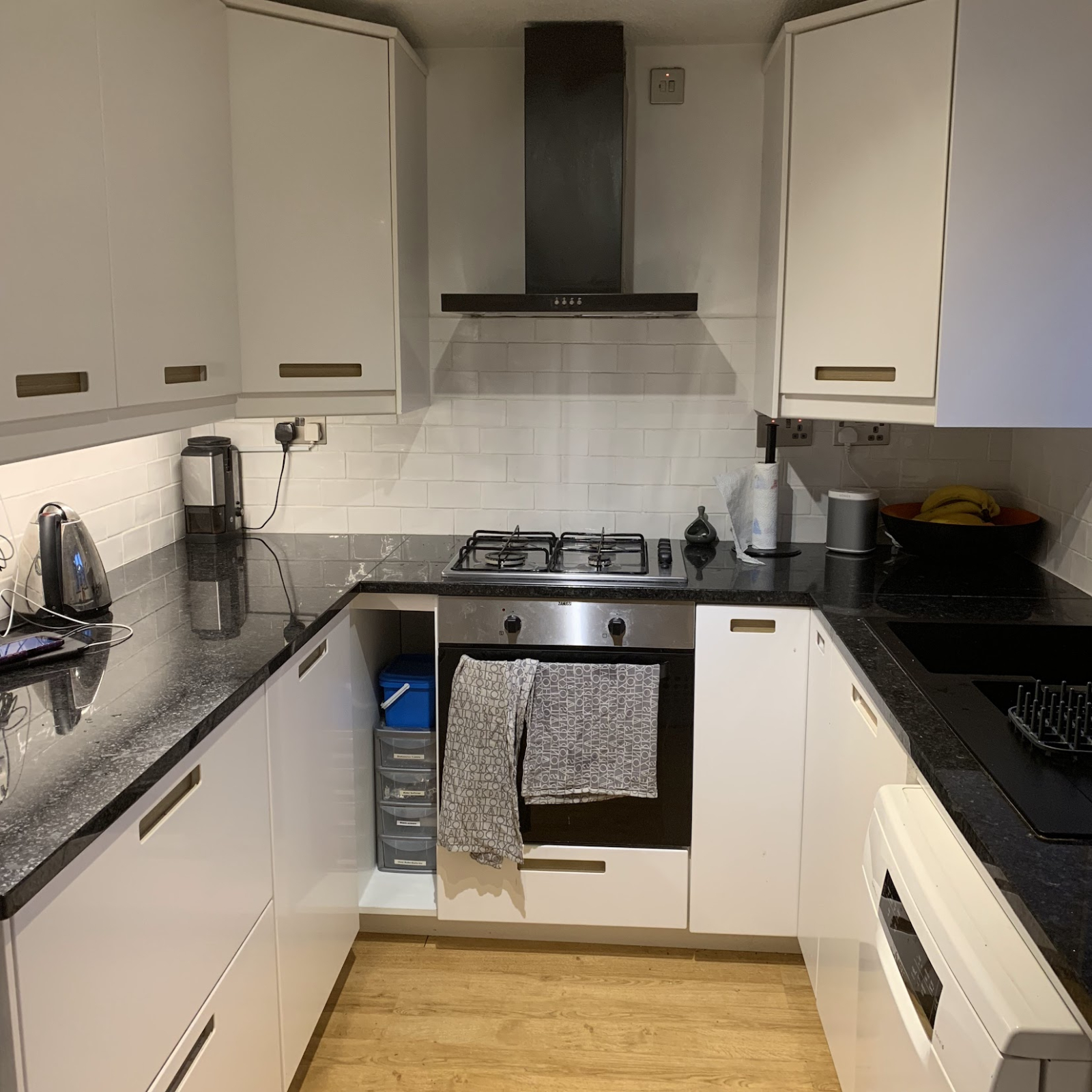 Kitchen now has induction hob