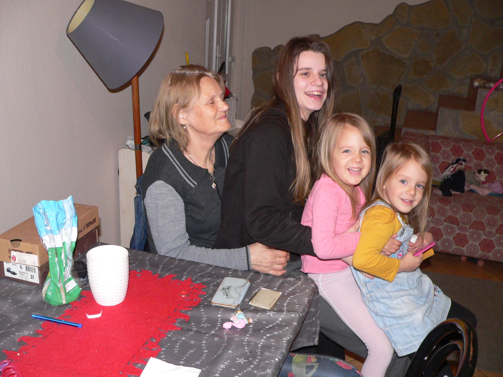 Grandma and the kids in 2022