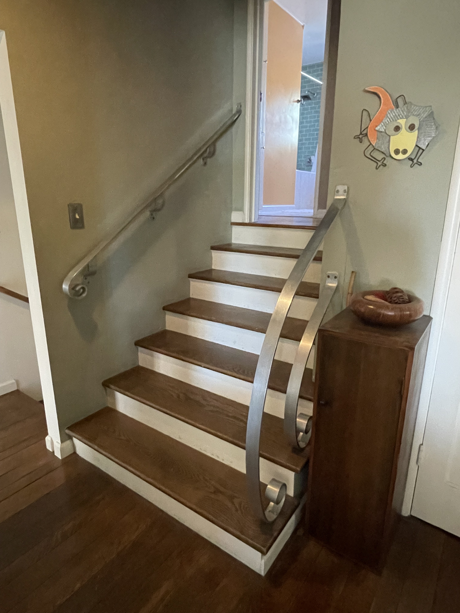 Barandillas de escalera originales de época