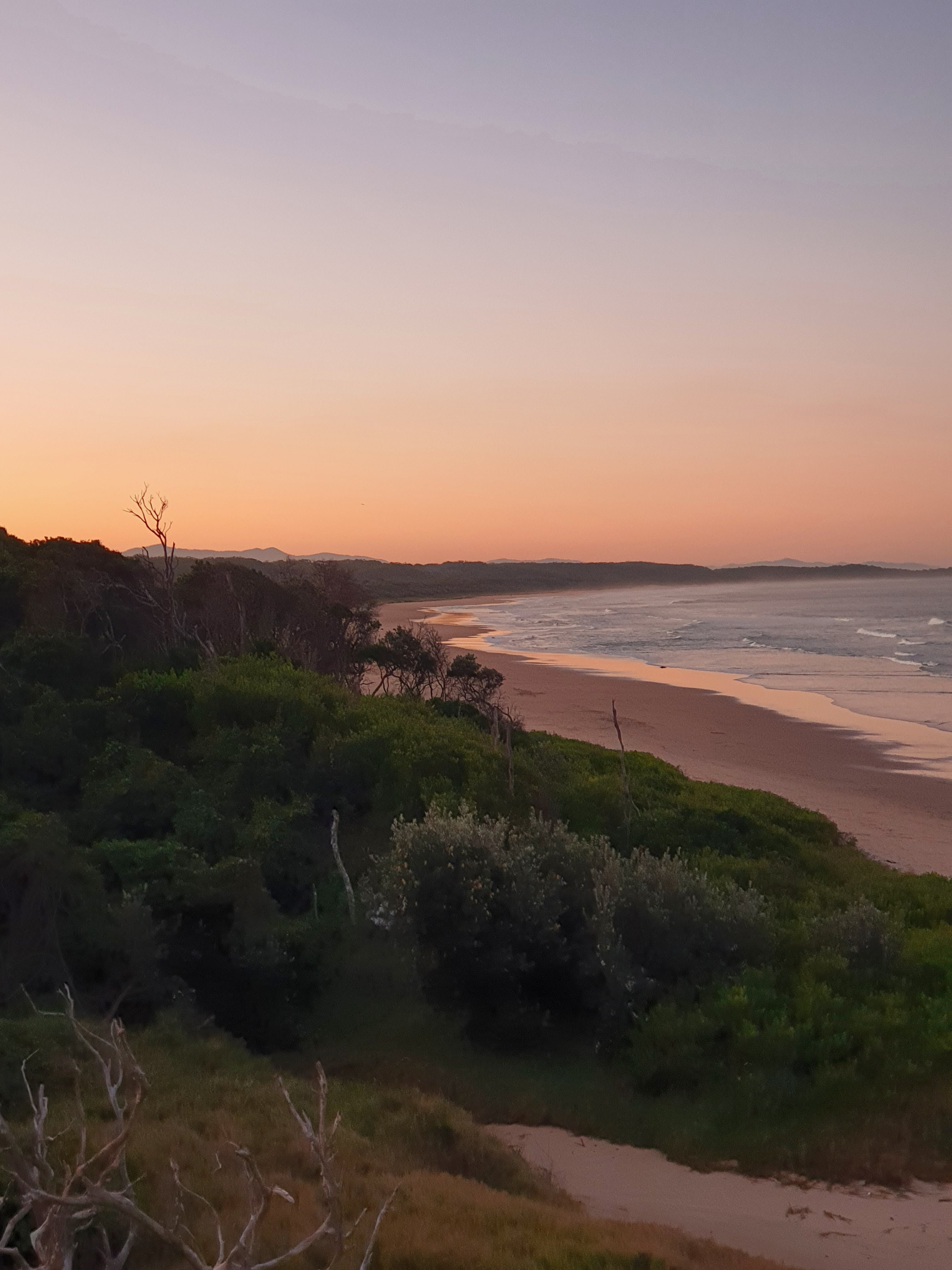 North Valla Beach from Lookout behind our street.