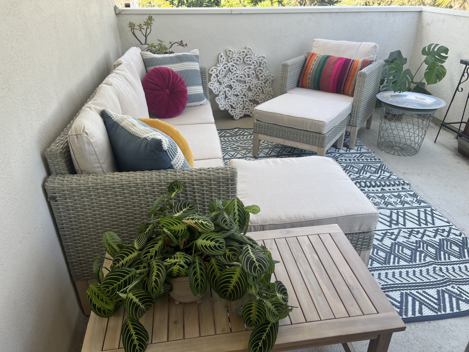 Patio privé extérieur