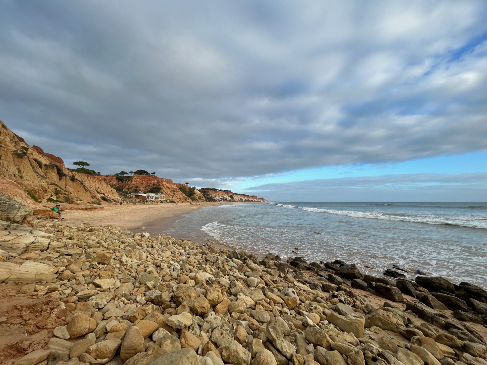 November month when the Falésia beach is only for YOU
