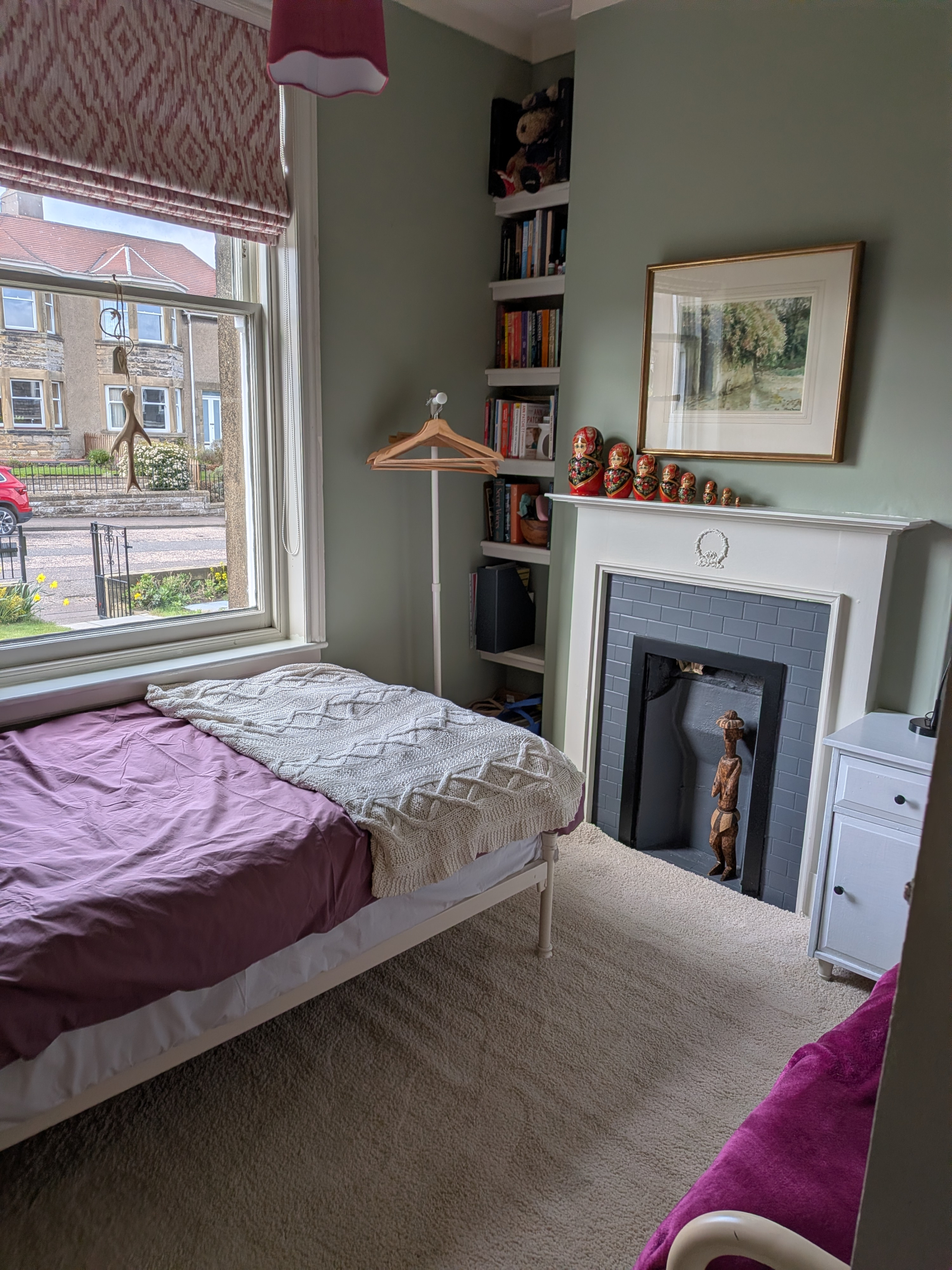 Bedroom 4 downstairs. This room has two single beds, both very comfortable
