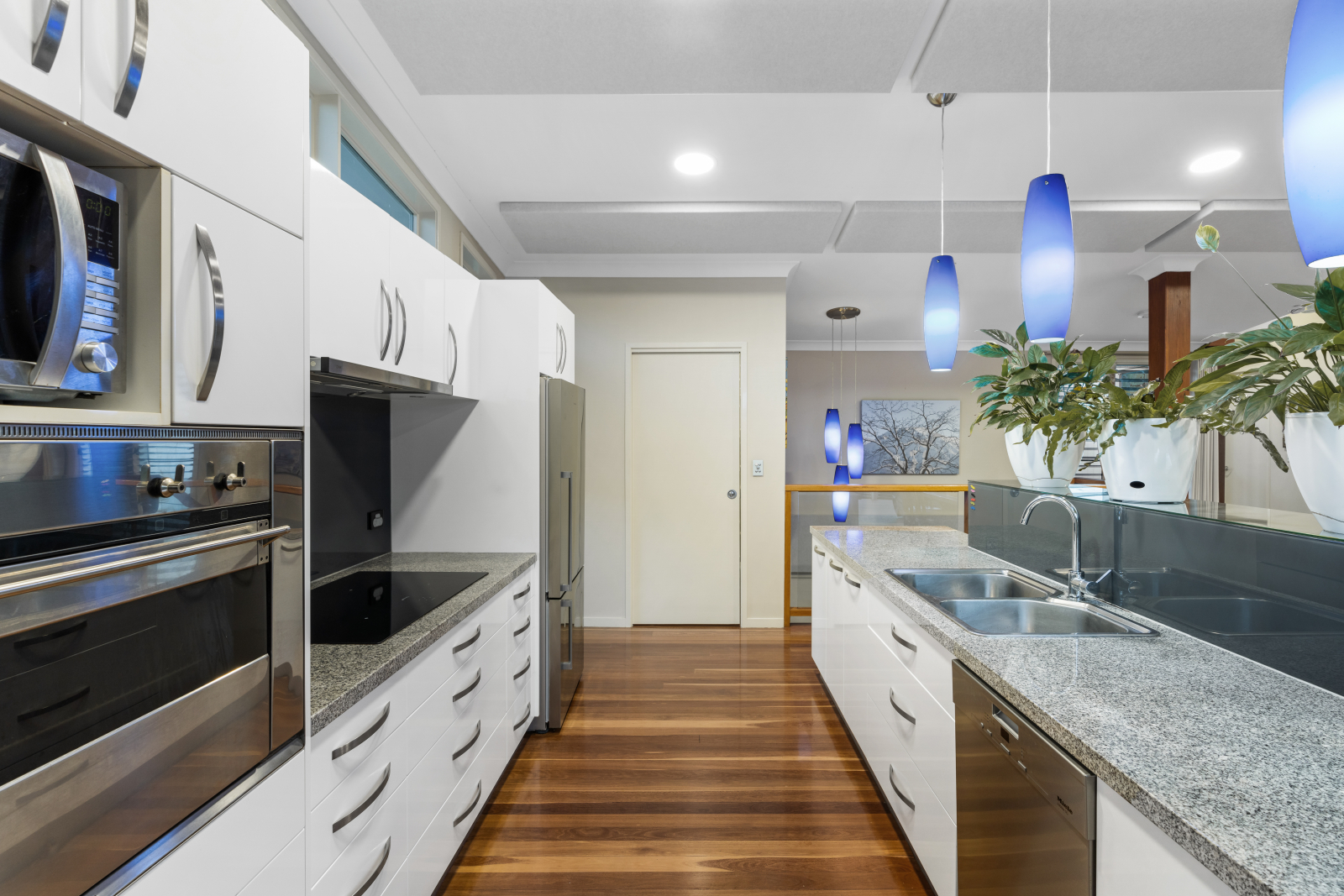 Gemeinsame Küche im Obergeschoss