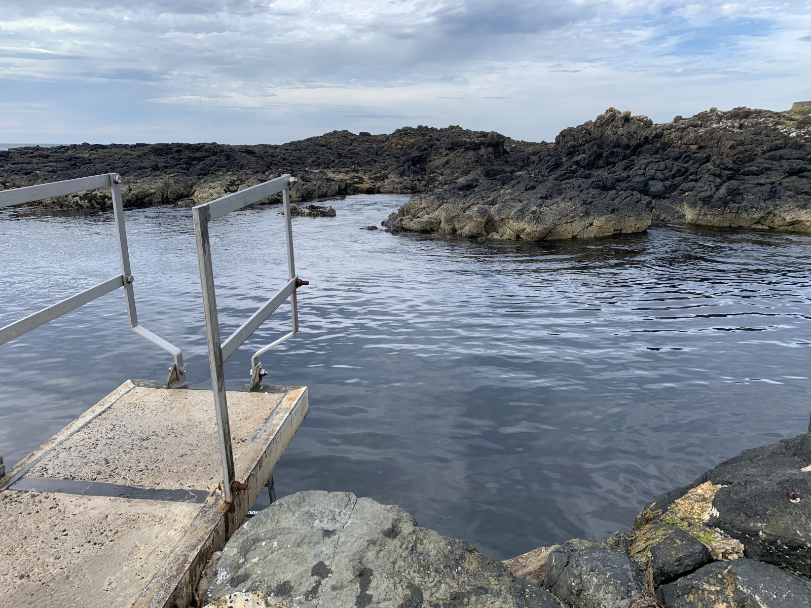 Natural swimming pool in Portstewart
