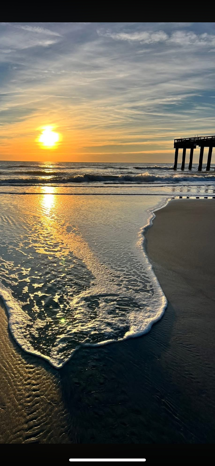 St Augustine Pier/fishing and strolling