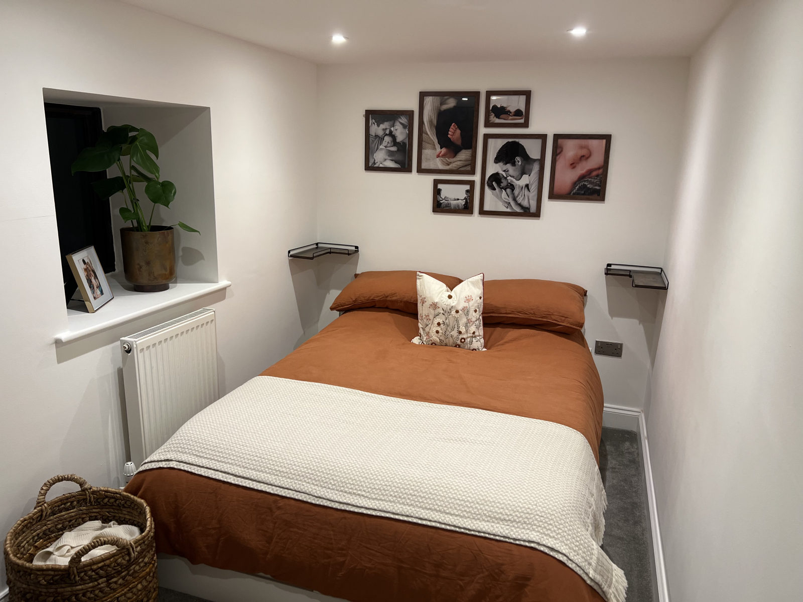 La camera da letto principale per gli ospiti