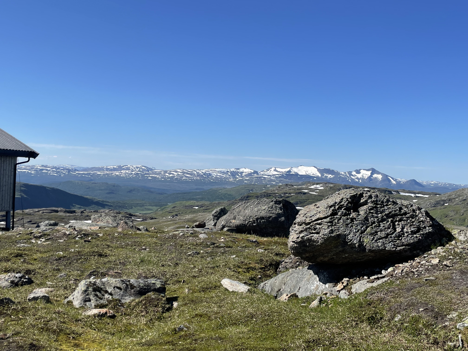 Vista de Gråfjellhytta, Hemnes. ~ 1 hora de carro da casa até o ponto de partida para esta caminhada ...