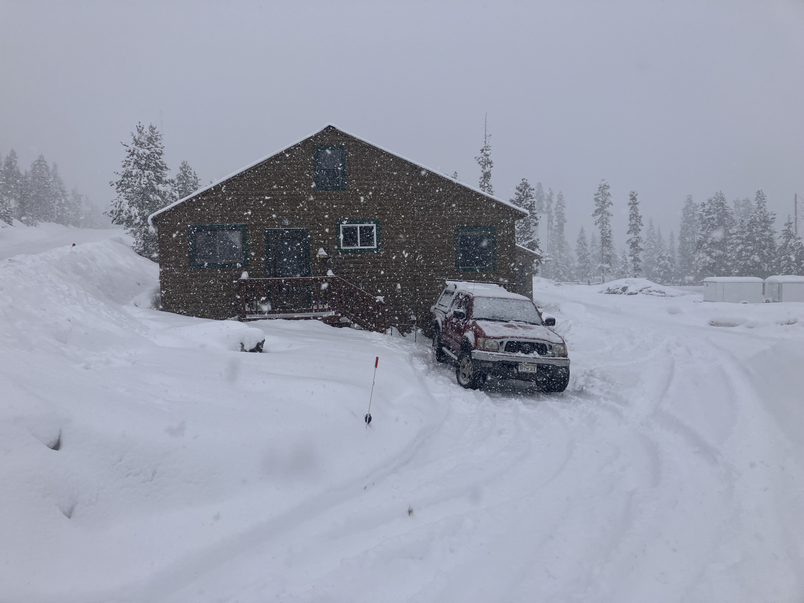 Very easy access in winter