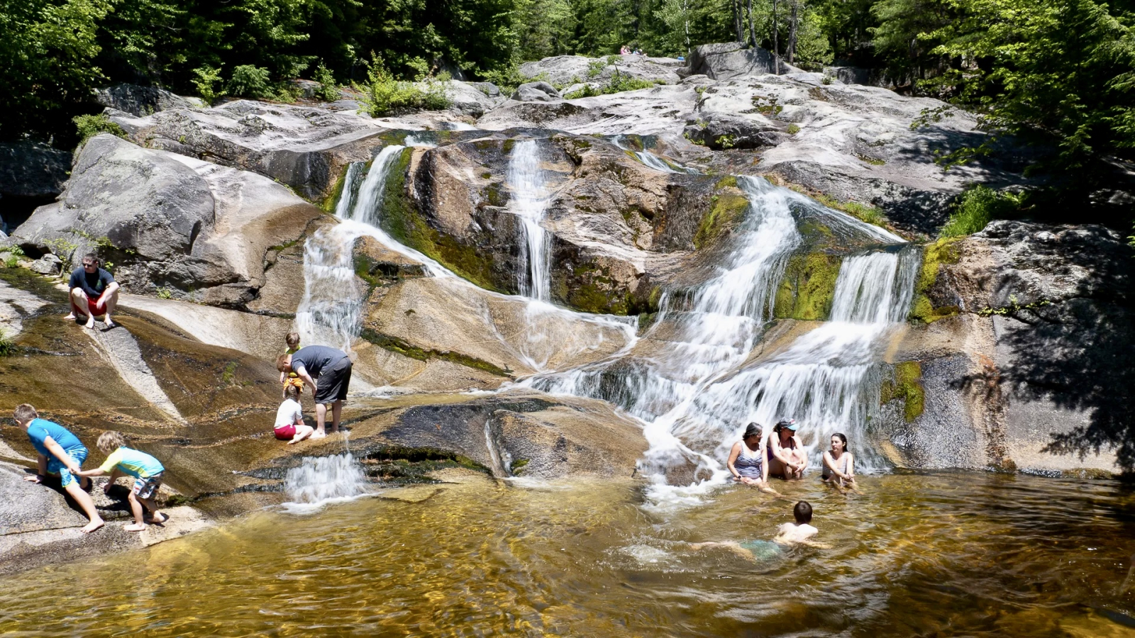 Step Falls Preserve em Newry, a apenas 1 hora de carro, com uma bela caminhada, uma milha de cachoei ...