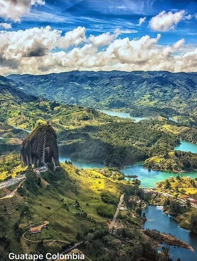 Guatape is a beautiful location close to our area 1 1/2 hours by car from our home