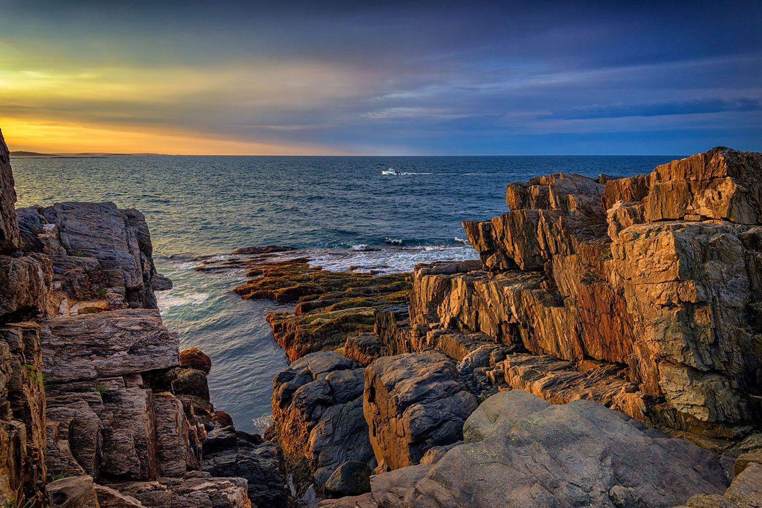 Giant's Stairs em Harpswell, um dos nossos lugares favoritos! A 1 hora e 15 minutos de carro pela co ...
