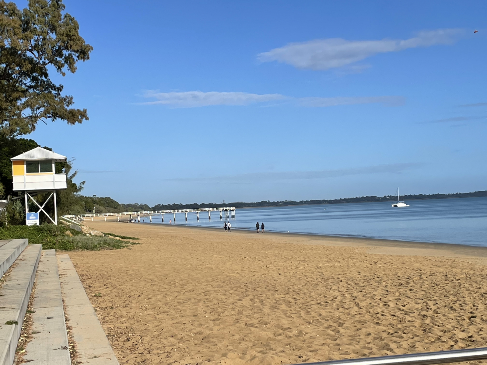 Local beach 300m walk.