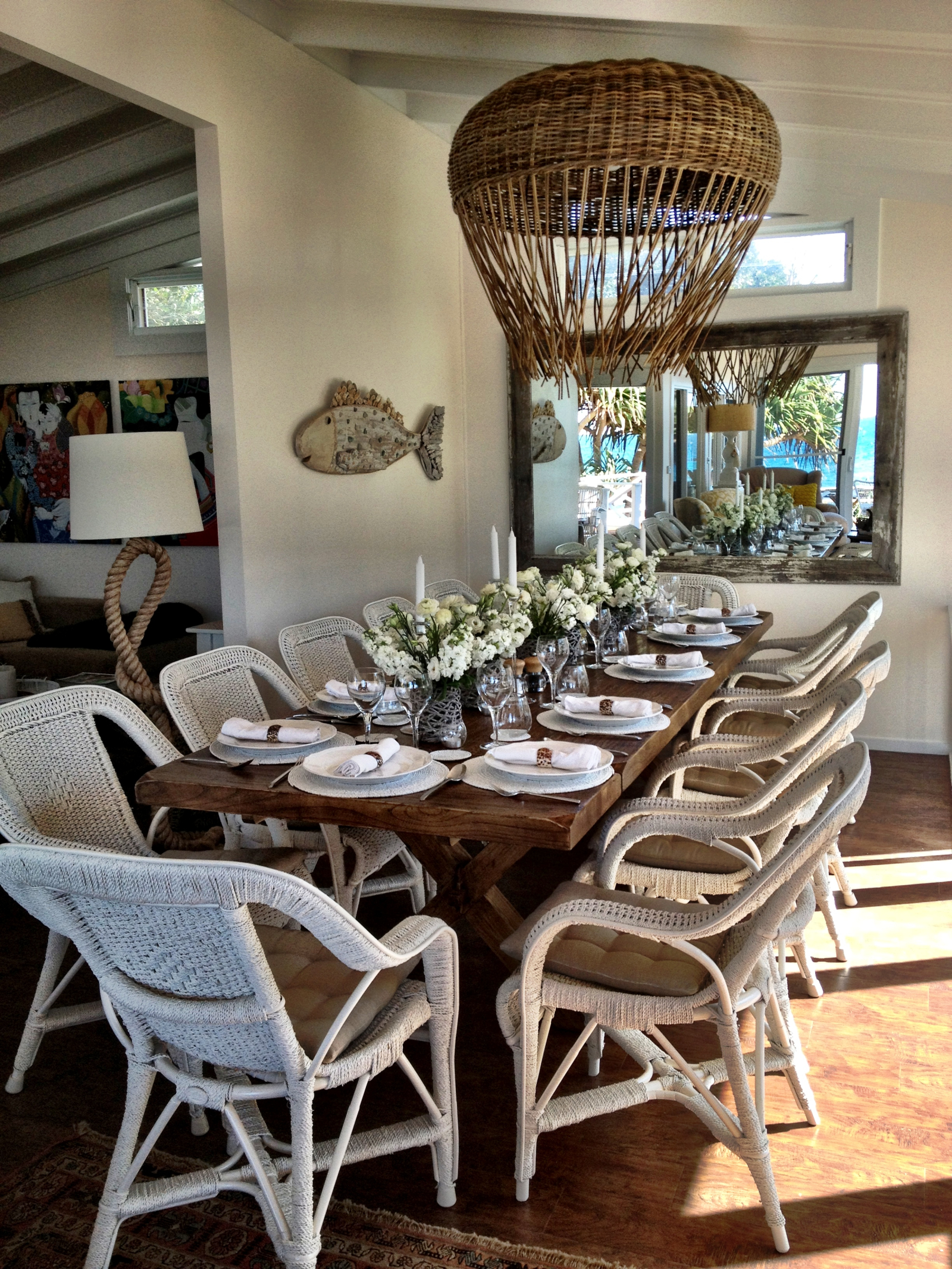 Upstairs dining room