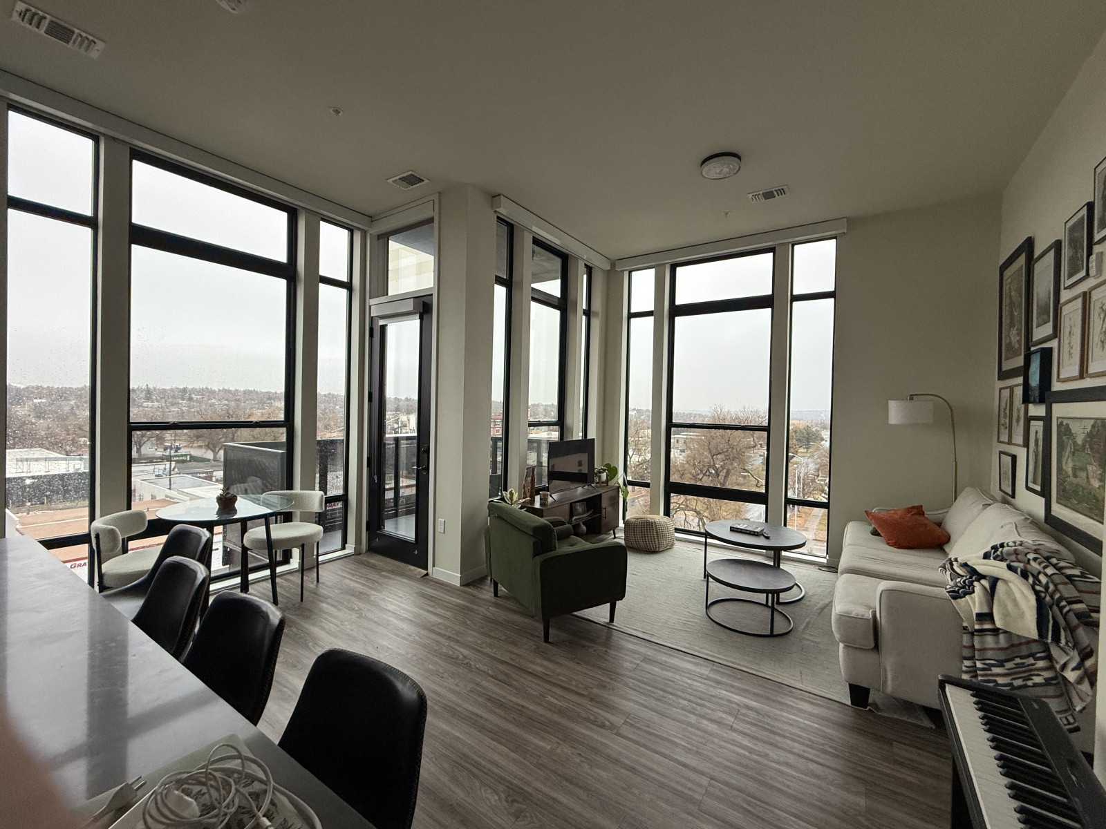 Downtown apartment in secure building. 2 bedrooms, heated pool, close to tons of Colorado activities