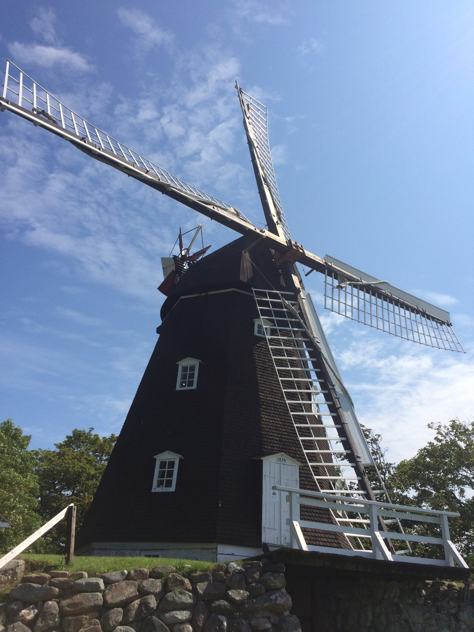 Molino de Lumsås donde todavía se puede comprar harina