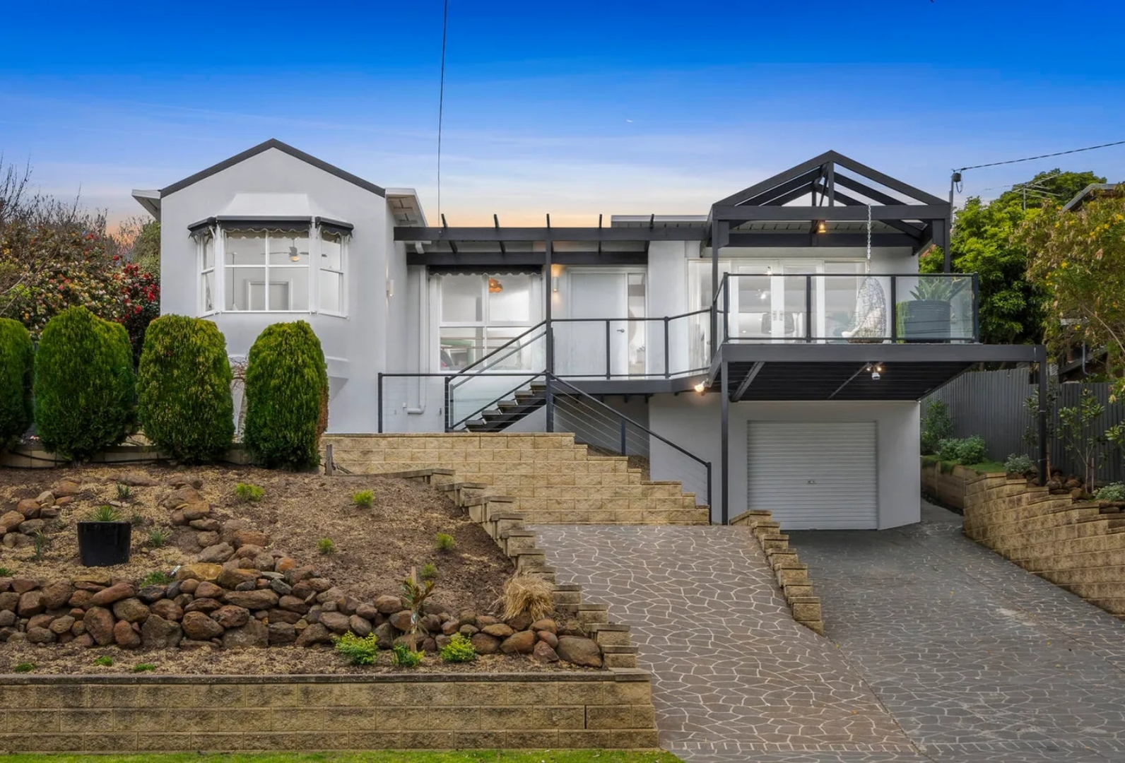 Gran casa familiar en el centro de Geelong con vistas